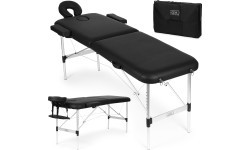 Aluminum massage and rehabilitation table 2-segment folding case + bag ModernHome