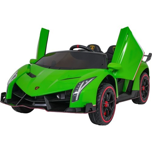 Детский электромобиль Lamborghini Veneno, зелёный