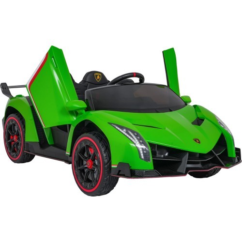 Детский электромобиль Lamborghini Veneno, зелёный