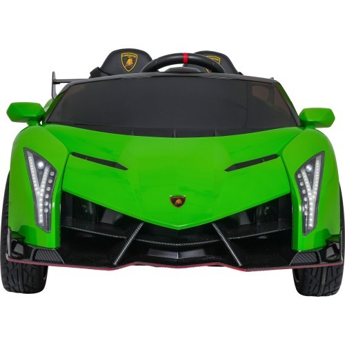 Детский электромобиль Lamborghini Veneno, зелёный