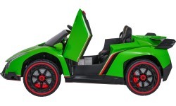 Детский электромобиль Lamborghini Veneno, зелёный