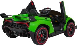 Vaikiškas elektromobilis Lamborghini Veneno, žalias