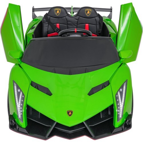 Vaikiškas elektromobilis Lamborghini Veneno, žalias