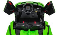 Vaikiškas elektromobilis Lamborghini Veneno, žalias