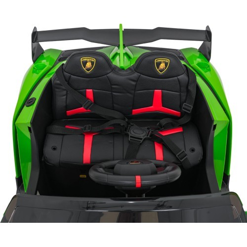 Vaikiškas elektromobilis Lamborghini Veneno, žalias