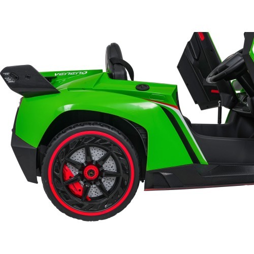 Детский электромобиль Lamborghini Veneno, зелёный