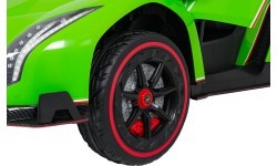 Детский электромобиль Lamborghini Veneno, зелёный
