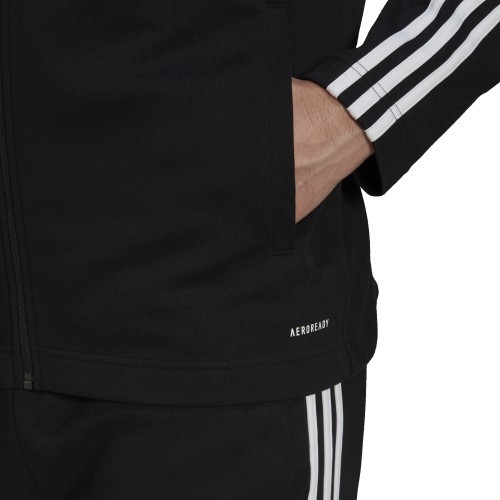 Спортивный костюм Adidas M Rib Tracksuit, чёрный
