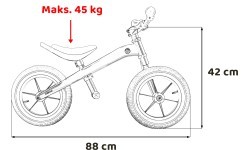 BMW Rastar balansinis dviratukas