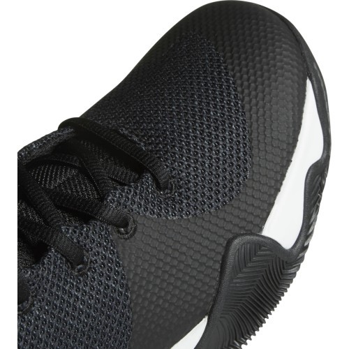 Adidas Explosive Flash Basketball Shoes Black White CQ0427
