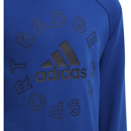 Adidas Sportinis Kostiumas Vaikams Lk Logo Jog Set Blue Black HF1899