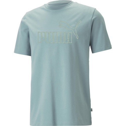 Puma Ess Elevated Pique Tee Green 673385 85 Men's T-Shirt