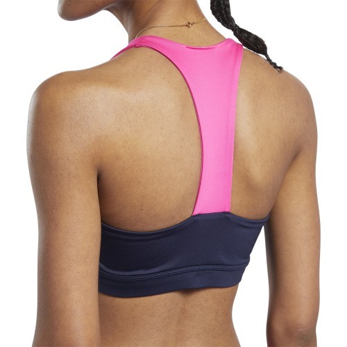 Спортивный бюстгальтер женский Reebok Wor Bra-Padded Navy FU2280