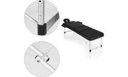Aluminum massage and rehabilitation table, 3-segment, foldable into a suitcase + ModernHome bag