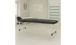 Aluminum massage and rehabilitation table 2-segment folding case + bag ModernHome
