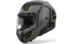 Flip-Up Motorcycle Helmet AIROH MATHISSE 2 Genius P/J Matte Yellow