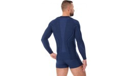 Brubeck Termo Marškinėliai Vyrams Active Wool Black