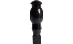 Stalo futbolo žaidėjas Buffalo, juodas, 16 mm