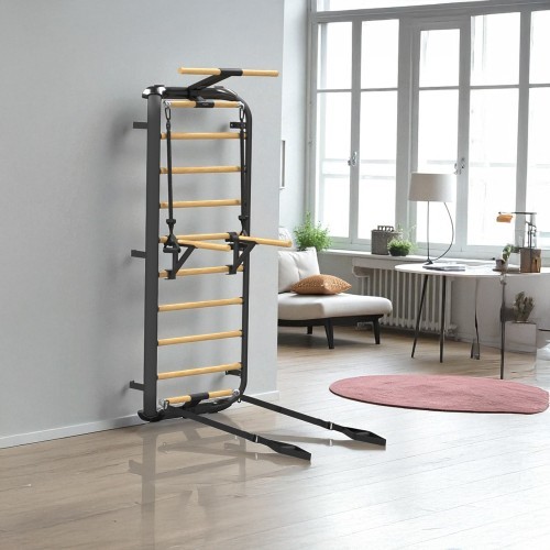 Gimnastikos sienelė inSPORTline Wootkit 220 x 86 cm - Juoda