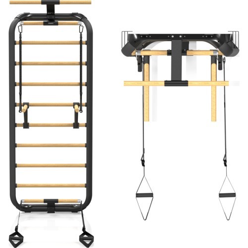 Gimnastikos sienelė inSPORTline Wootkit 220 x 86 cm - Juoda