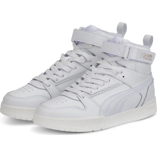 Puma Rbd Game Jr Teen Sneakers White 386172 02