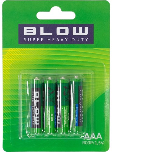 Baterija BLOW Super Heavy Duty R03P / 1,5V (AAA) // 1 vnt.