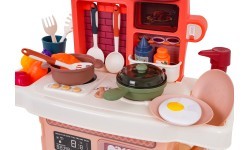 Kitchen with Light and Sound Function Pink