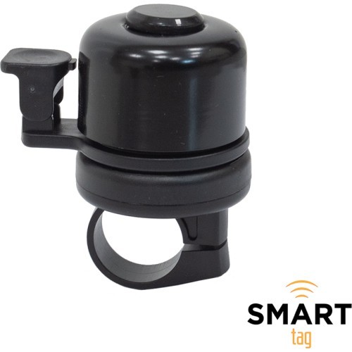 Dviračio skambutis Prophete Smart Klingel // su integruotu Smart Tag / integruotu sekikliu (tinka iOS įrenginiams)