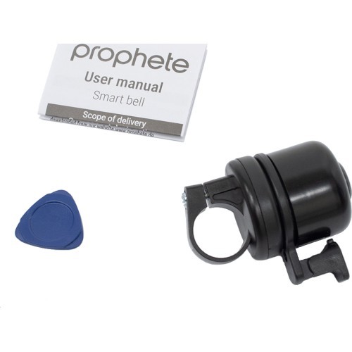 Велосипедный звонок Prophete Smart Klingel со встроенным трекером Smart Tag (для устройств iOS)