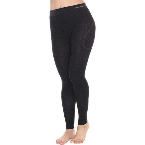 Brubeck Kelnės Moterims Active Wool Black LE11700 - Juoda