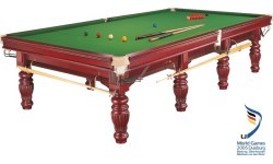 Снукерный стол Dynamic Prince II Steelblock, махагон, 12 футов