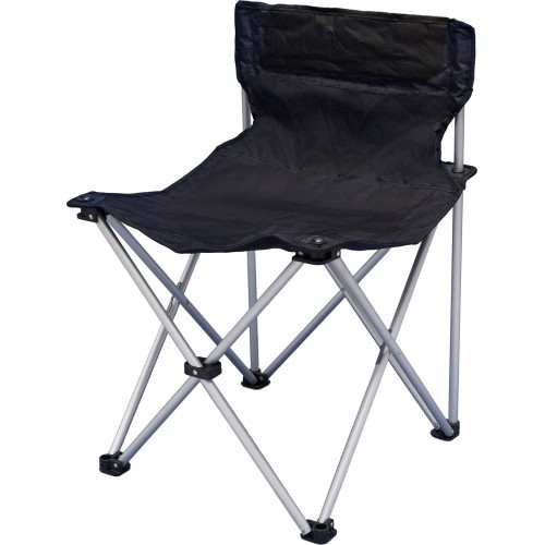 Sulankstoma kėdė BasicNature Travelchair Standard, juoda