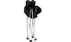 Sulankstoma kėdė BasicNature Travelchair Standard, juoda