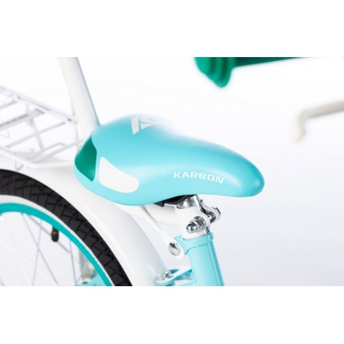 Karbon Kitty 16 bike turquoise-white