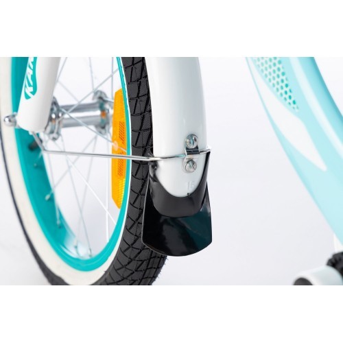 Dviratis Karbon Kitty 16 turquoise-white