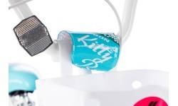 Dviratis Karbon Kitty 16 turquoise-white