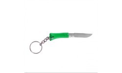 Нож-брелок Opinel Colorama 02 inox, зелёный