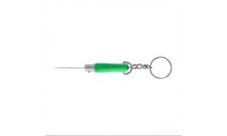 Opinel Colorama 02 inox grab green keychain knife