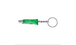 Raktų pakabuko peilis Opinel Colorama 02 inox, žalias