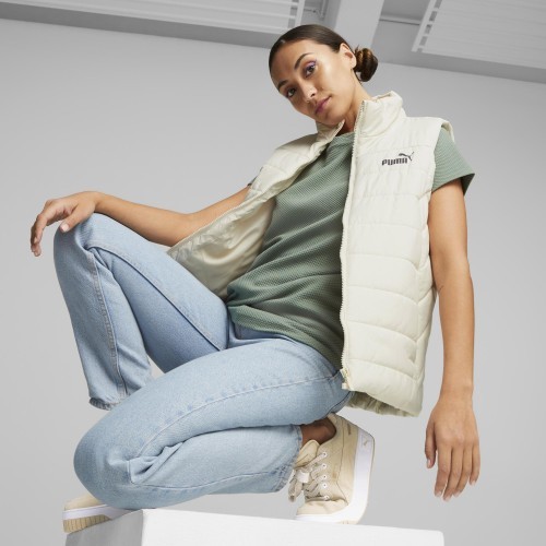 Puma Women's Ess Padded Vest Alpine White 848941 87