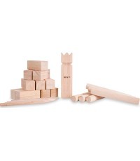 Kubb Original su raudonu karaliumi