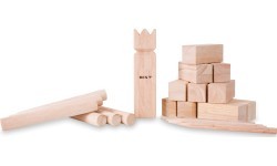 Kubb Original su raudonu karaliumi
