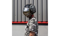 Сменный визор для шлемов W-TEC Kustom и V541 - Дымчатый