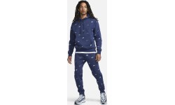 Nike Club+ BB PO Hoodie Fleece men's sweatshirt, blue FB7434 410