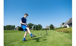 EXIT Tempo multisport rebounder 120x120cm - green/black Multi-station rebounder