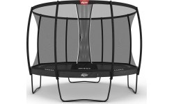 Батут BERG Elite Regular 430 серый + защитная сетка DLX XL