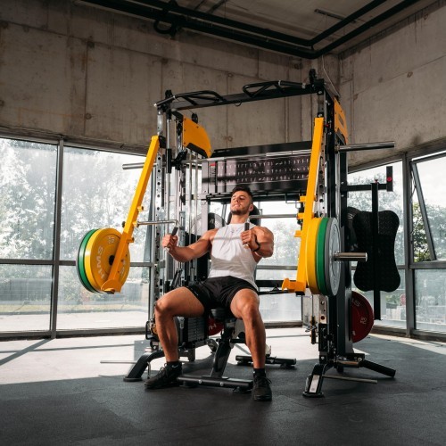 CYKLON X MULTIFUNCTIONAL SMITH MACHINE WITH EQUIPMENT HMS