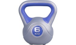 Cement-Filled Vinyl Kettlebell inSPORTline 6 kg