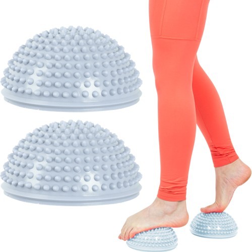 Balance and Foot Massage Pad inSPORTline Uossia - Light grey-blue