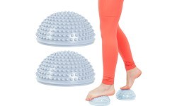 Balance and Foot Massage Pad inSPORTline Uossia - Light grey-blue